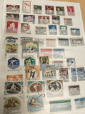 Lot timbres sport et thématique Europe Est oblitérés Pologne Hongrie