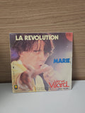 Vinyle 45 tours ancien Hervé Vilard rétro, disque collection vintage chanson fra