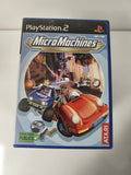 Boîte vide pour Micro Machines sur PS2, coffret officiel Playstation sans disque