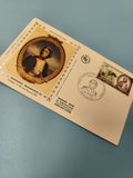 Enveloppe FDC premier jour Napoléon Bonaparte timbre Ajaccio illustrée