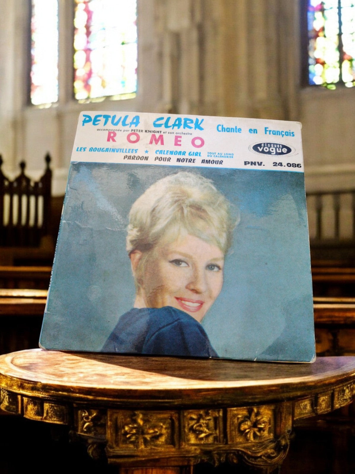 Vinyle 45 tours Petula Clark Romeo Disques Vogue PNV 24.086 vintage