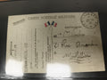Carte postale militaire française 1940 drapeaux FR franchise philatélie