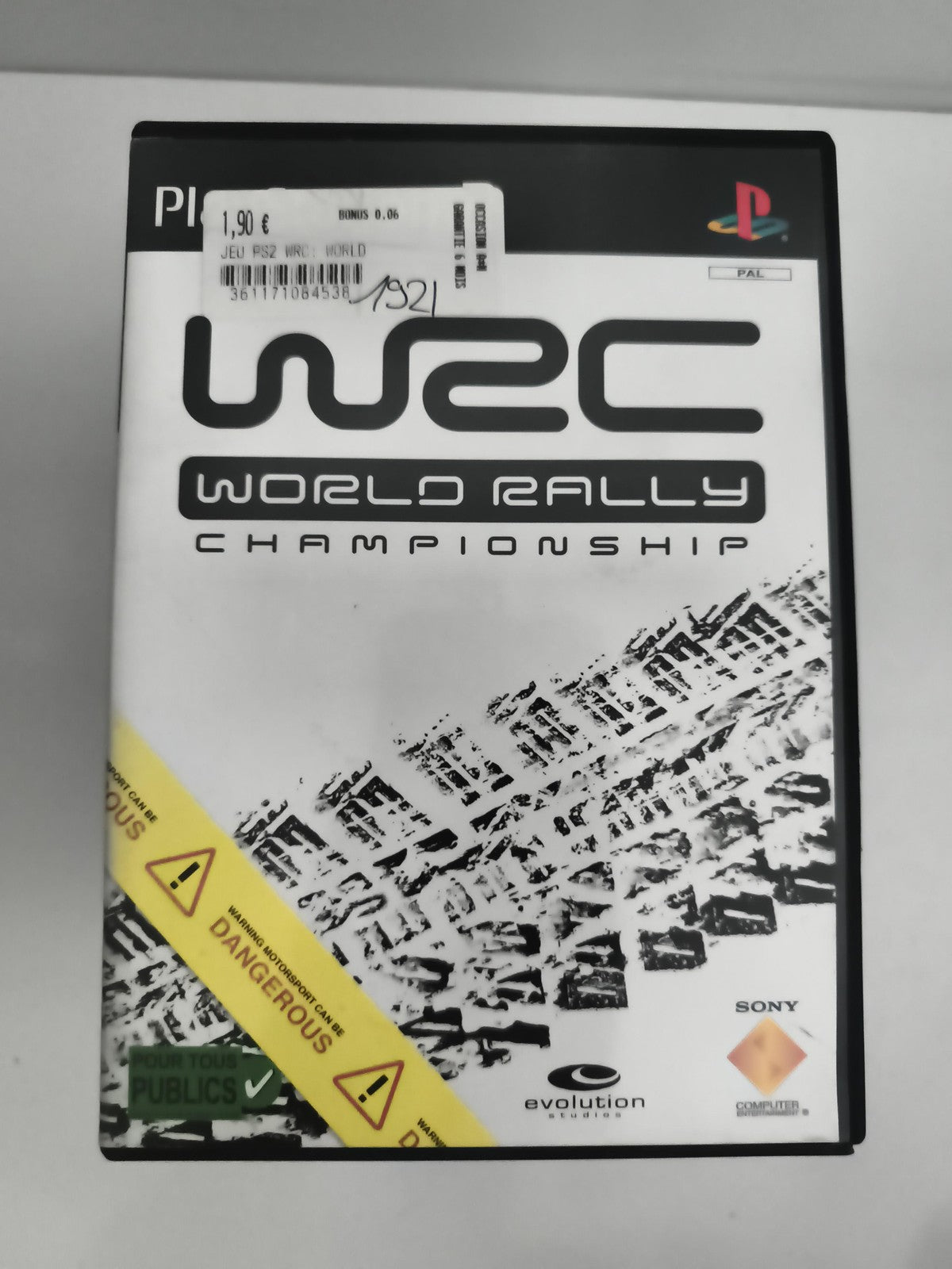 Jeu PS2 WRC World Rally Championship PlayStation PAL Sony