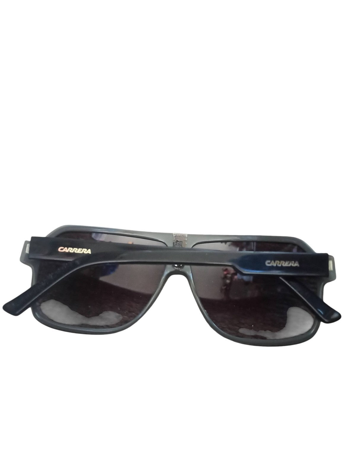 Lunettes de soleil Carrera vintage noires, monture aviateur, logo G rétro