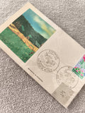 Carte Premier Jour Martinique 1977 sérigraphie Morandel philatélie ancienne