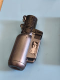 Ancien briquet vintage de collection rétro, accessoire fumeur authentique rare
