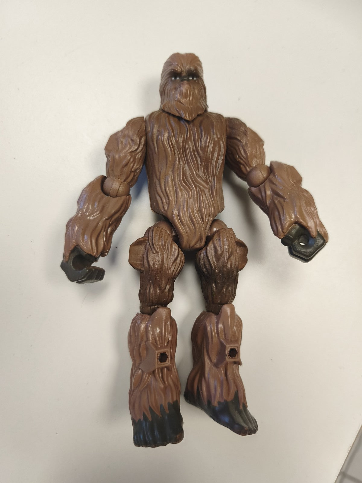 Figurine articulée Chewbacca Star Wars, personnage articulé, jouet d'occasion