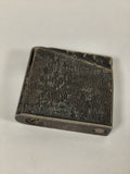 Ancien briquet vintage MARUMAN Halley, finition texturée, à restaurer, collectio