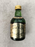 Miniature whisky Glen Turner Pure Malt écusson doré bouteille verte
