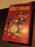 Livre BD Mickey Parade Album n°4 Disney couverture rouge Donald Goofy
