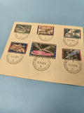 Ancienne enveloppe oblitérée Expo Universelle 1958 Bruxelles philatélie vintage