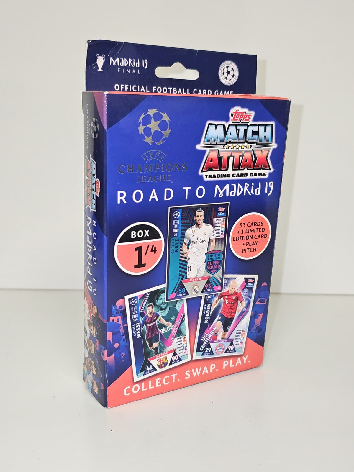 Coffret cartes Topps Match Attax Road to madrid 19 football UEFA