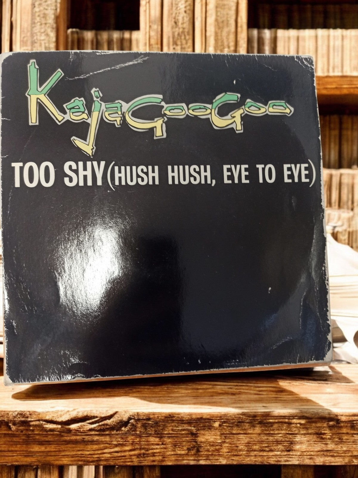 Vinyle 45 tours Kaja Goo Goo Too Shy ancien rétro vintage pop années 80