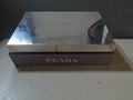 Présentoir ancien Prada vintage rare, objet de collection rétro marque luxe déco