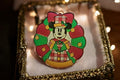 Pin's Minnie Tokyo Disneyland Noël, badge Disney rare, couleurs vives