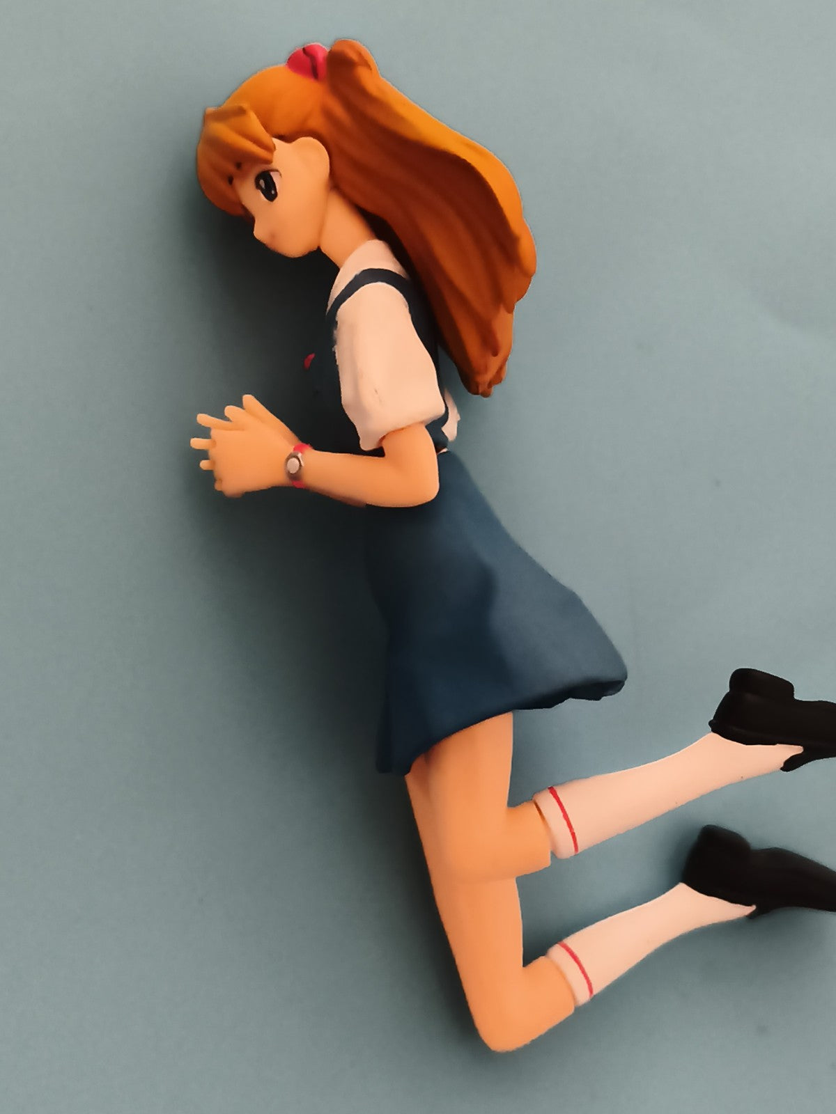 Figurine Evangelion Asuka Langley Soryu uniforme bleu manga anime Japan