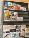 Lot de timbres du Moyen-Orient multicolores, thèmes variés, occasion