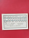 Carte radio LU9DAH Argentine radioamateur Hurlingham Buenos Aires callsign