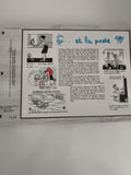 Feuillet philatélique CEF Jean Effel et la poste illustré timbre hommage