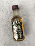 Miniature whisky Chivas Regal 12 ans bouteille décorative partiellement remplie