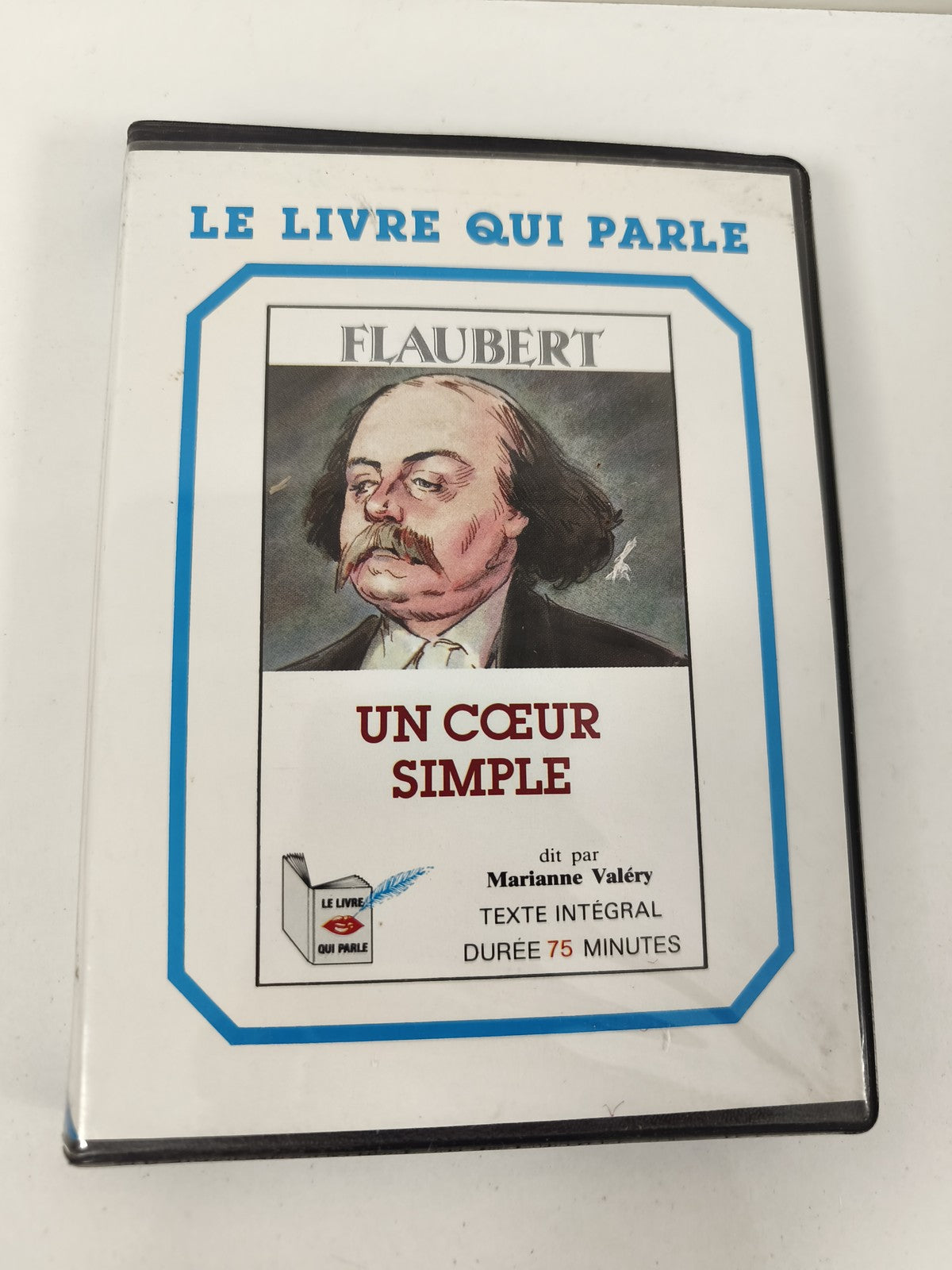 Cassette audio K7 Flaubert Un c?ur simple livre audio français d?occasion