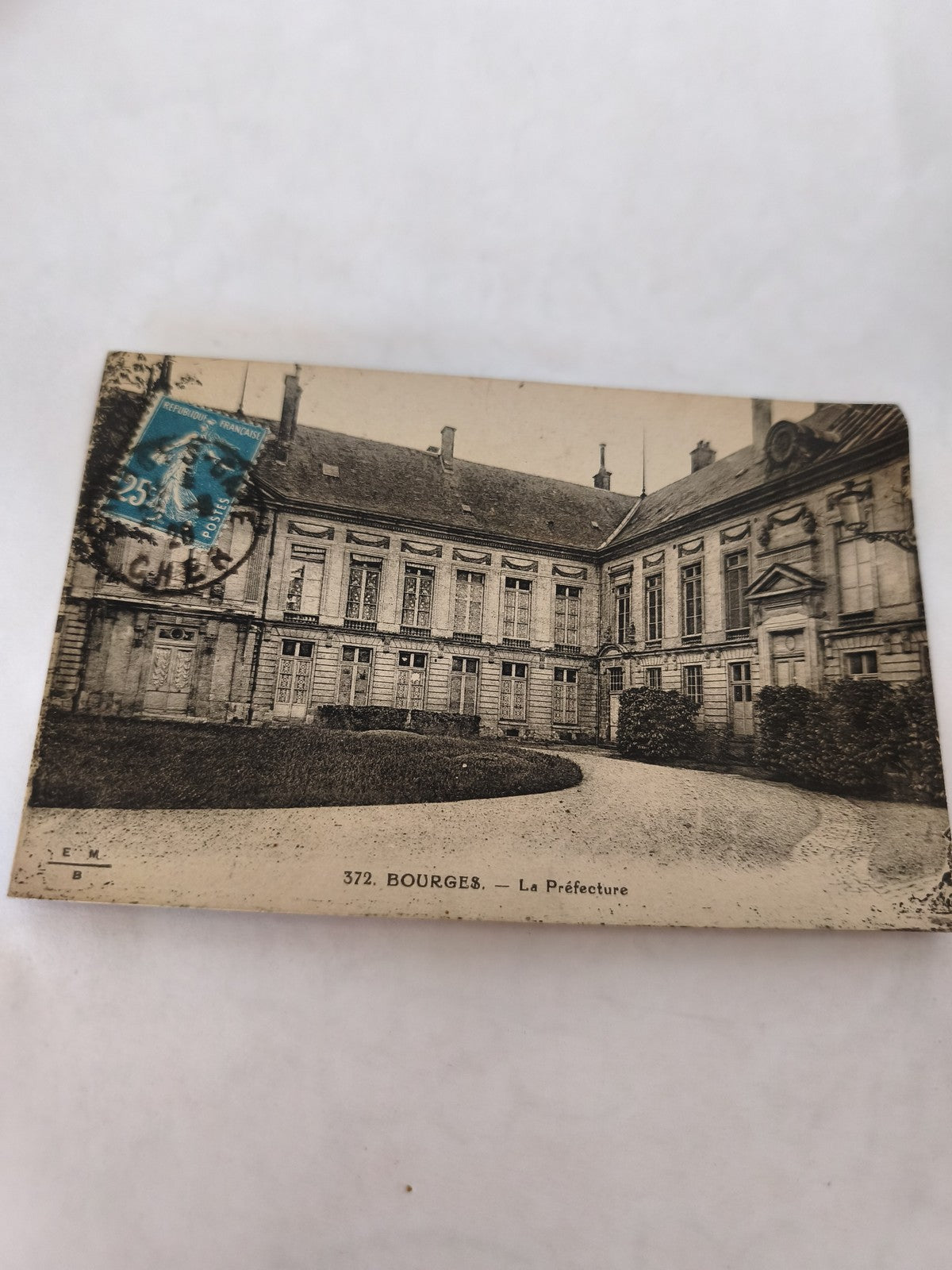 Carte postale ancienne vintage Bourges rétro collection France ville patrimoine