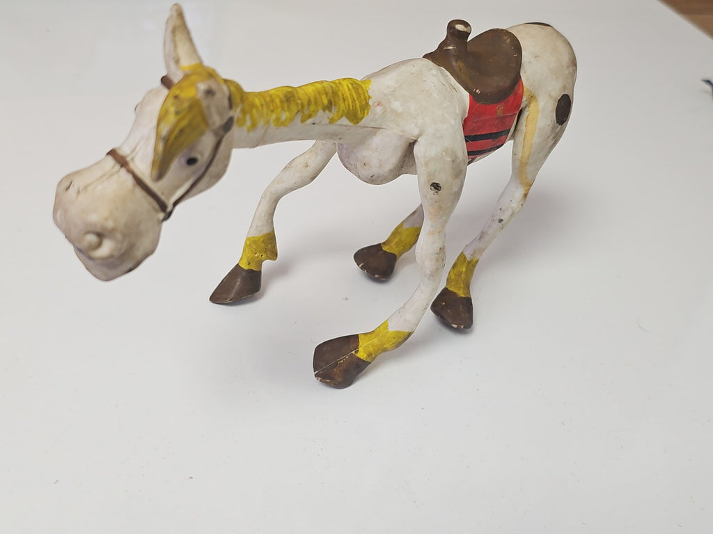 Figurine vintage Lucky Luke et Jolly Jumper ancien personnage BD rétro collectio