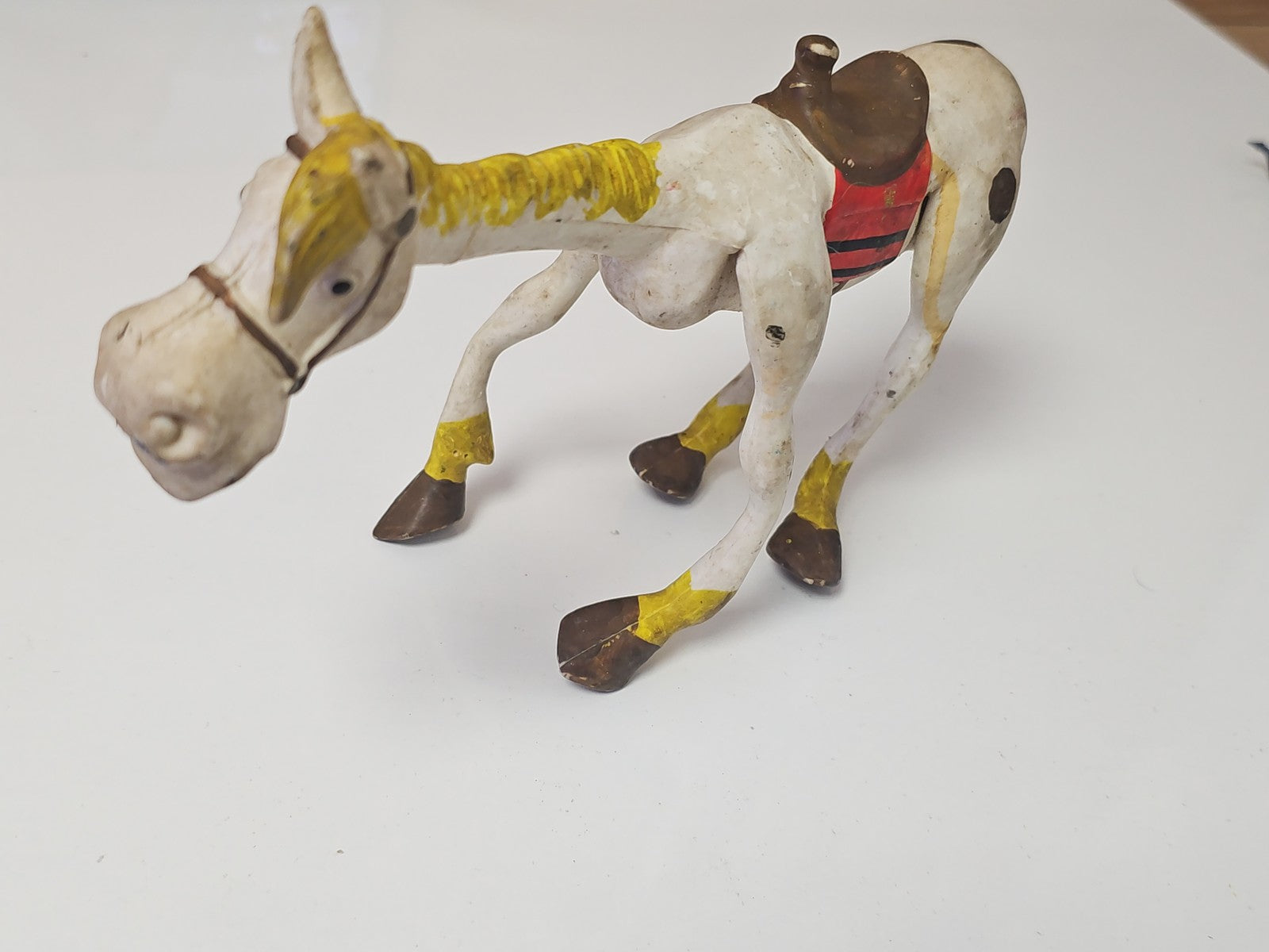 Figurine vintage Lucky Luke et Jolly Jumper ancien personnage BD rétro collectio