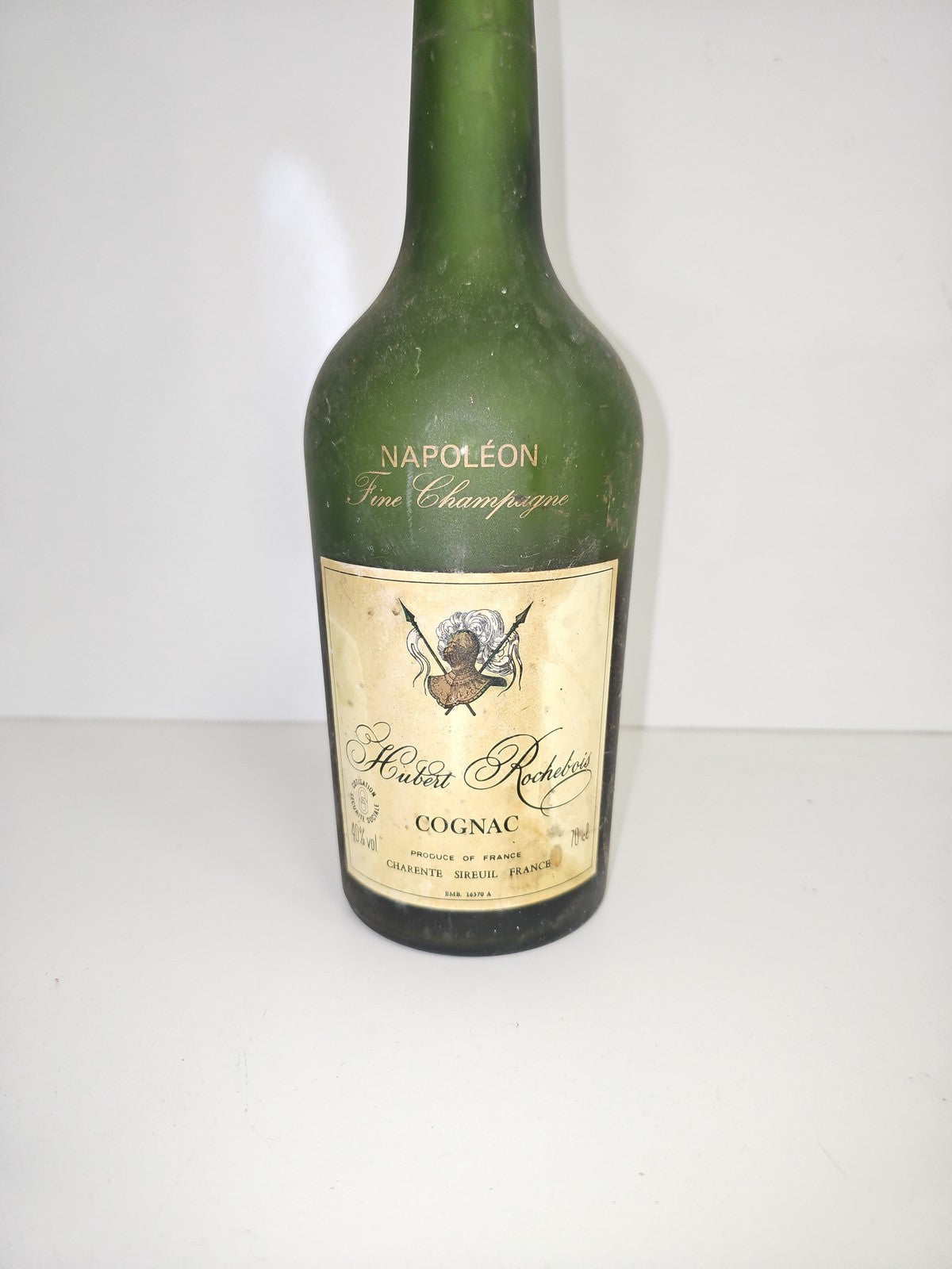 Cognac Napoleon Fine Champagne Hubert Rochebois 70cl bouteille d'occasion France