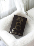 Carte publicitaire parfum Beyoncé Rise vintage, objet rétro déco