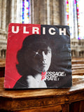 Vinyle 45 tours Ulrich Message Pirate pochette vintage années 80
