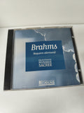 CD Brahms Requiem Allemand Musique Sacrée Éditions Atlas Boîtier Bleu