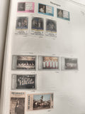 Timbres anciens Nicaragua x12 thématiques Noël et art, lot philatélie vintage