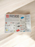 Livret publicitaire LEGO vintage service pièces détachées années 80 collection