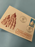 Enveloppe FDC Grand Pardon Chaumont 2001 timbre oblitéré illustration église