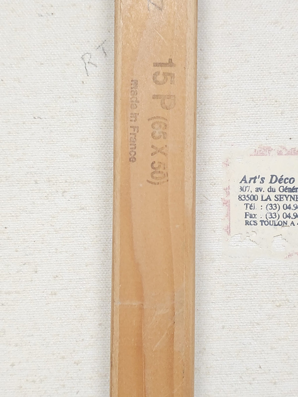 Ancien tableau vintage "Le bateau rouge" reproduction atelier Odilon Redon certi