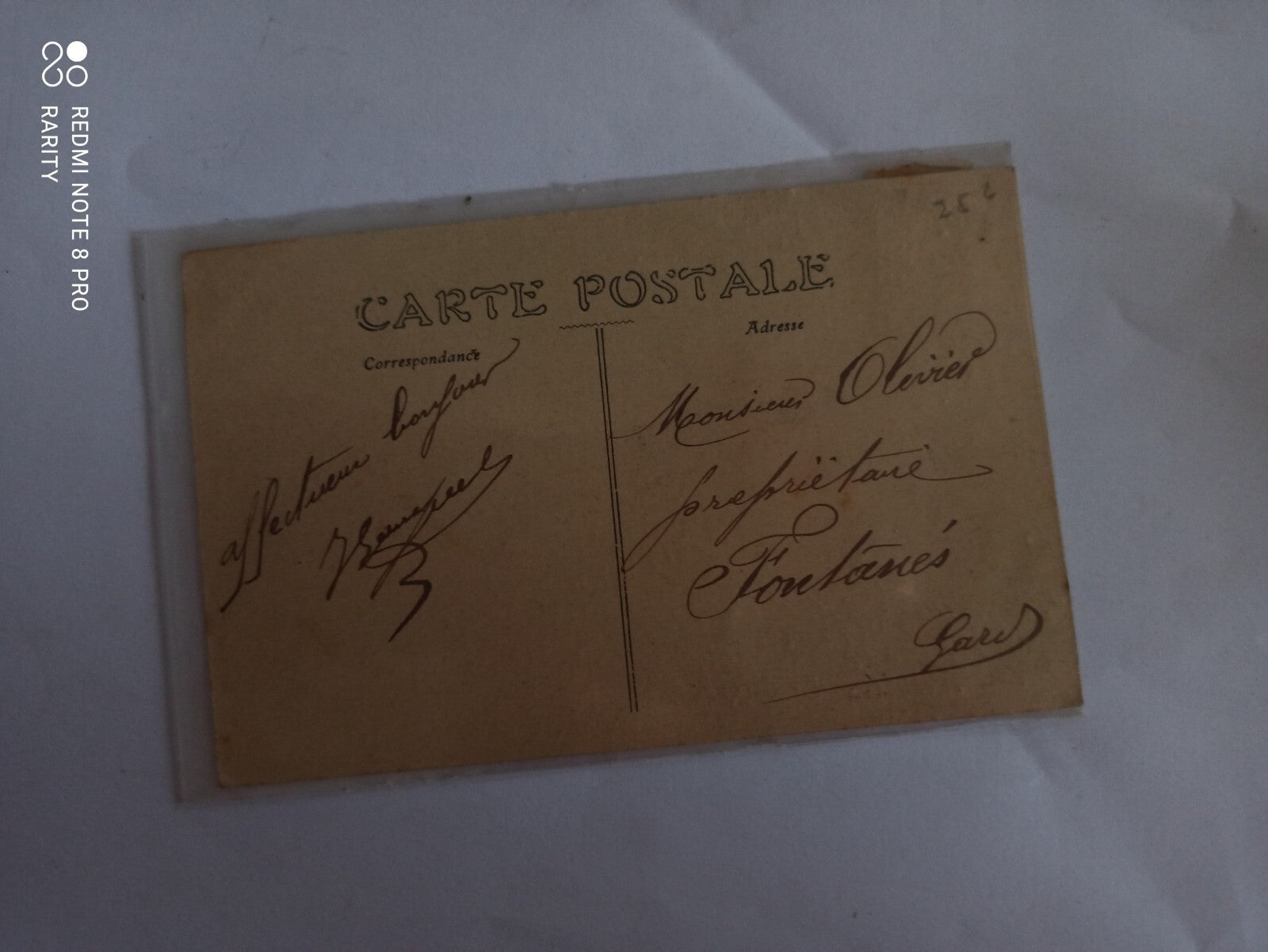 Carte Postale Ancienne Domaine du Moulin-Neuf – Vue rurale début XXe – Timbre 5c