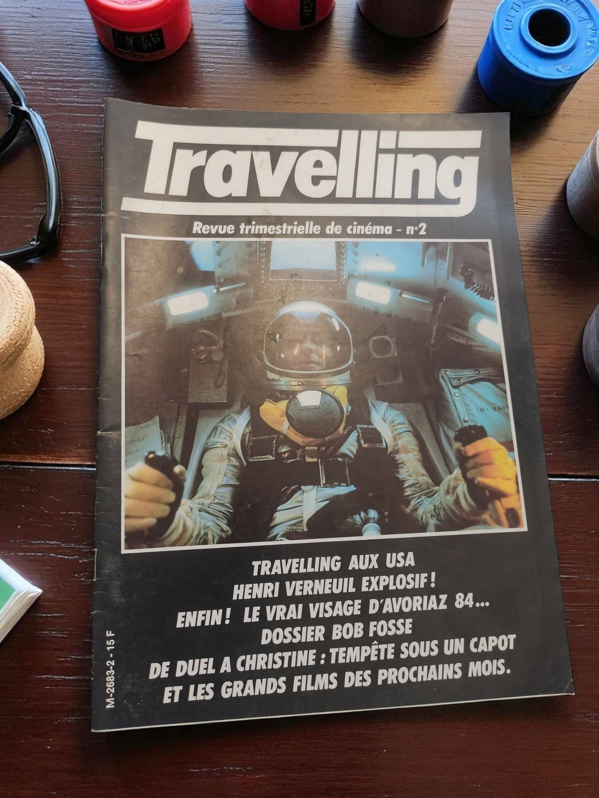 Magazine cinéma Travelling n°2 vintage ancien revue rétro années 80