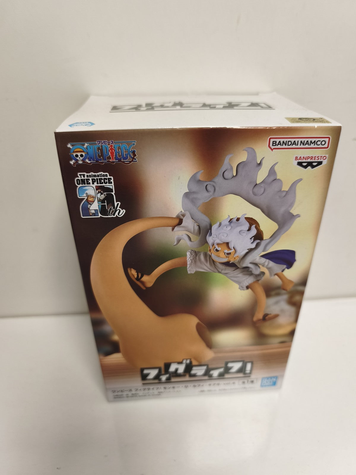 Figurine One Piece Luffy Gear 5 Bandai Banpresto 25th Anniv neuve manga
