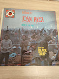 Vinyle 33 tours Tribute to Joan Baez par les Black Tulip, pochette festival