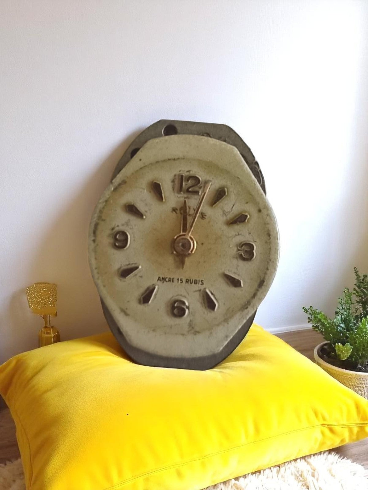 Mouvement montre mécanique femme ROLLE vintage cadran à restaurer ancien