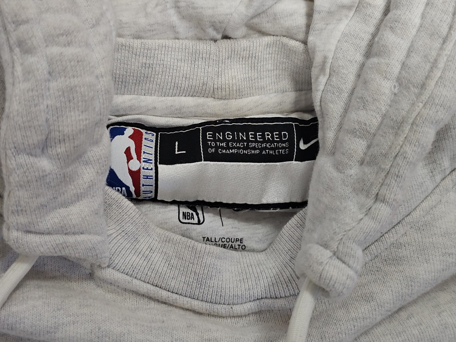 Sweat à capuche Nike homme L gris NBA Sacramento Kings pull confortable
