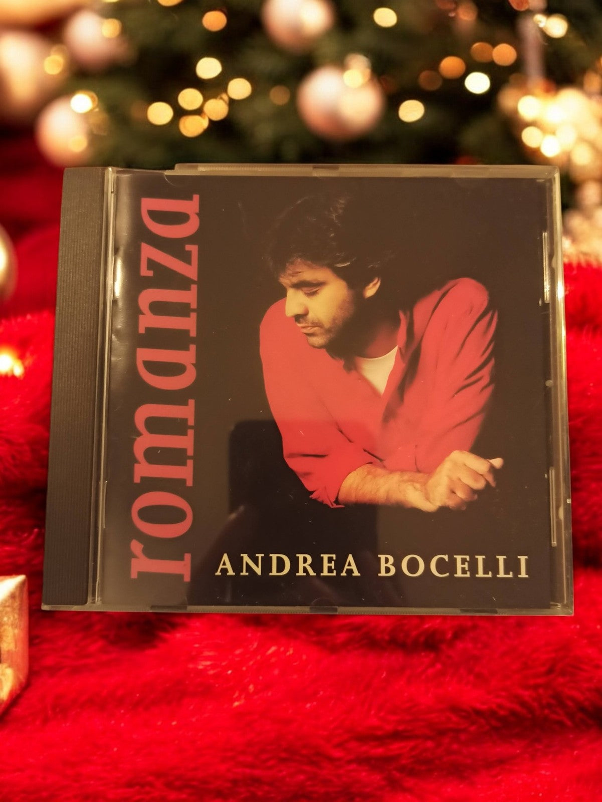 CD Andrea Bocelli Romanza Musique classique album jewel case