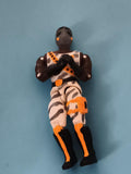Figurine articulée GI Joe camouflage blanc noir orange
