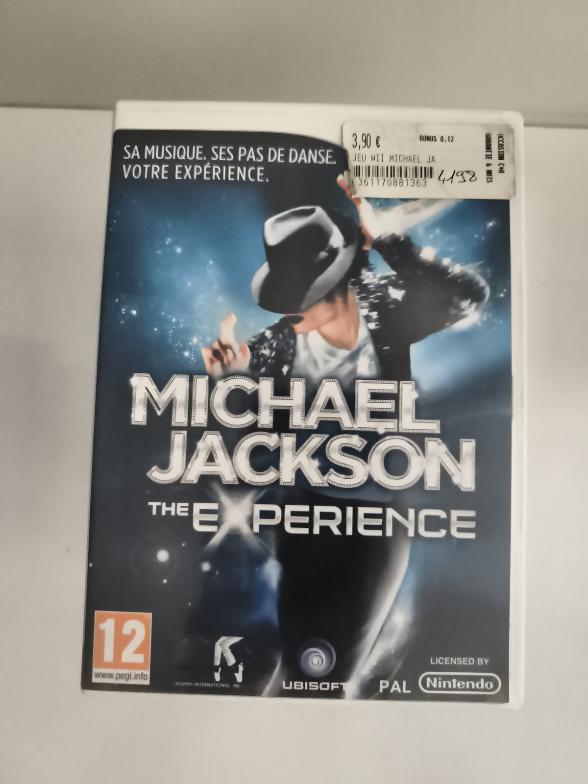 Jeu Wii Michael Jackson The Experience Nintendo Ubisoft PAL