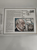 Feuillet CEF Découverte du bacille de Koch Andréotti philatélie TB