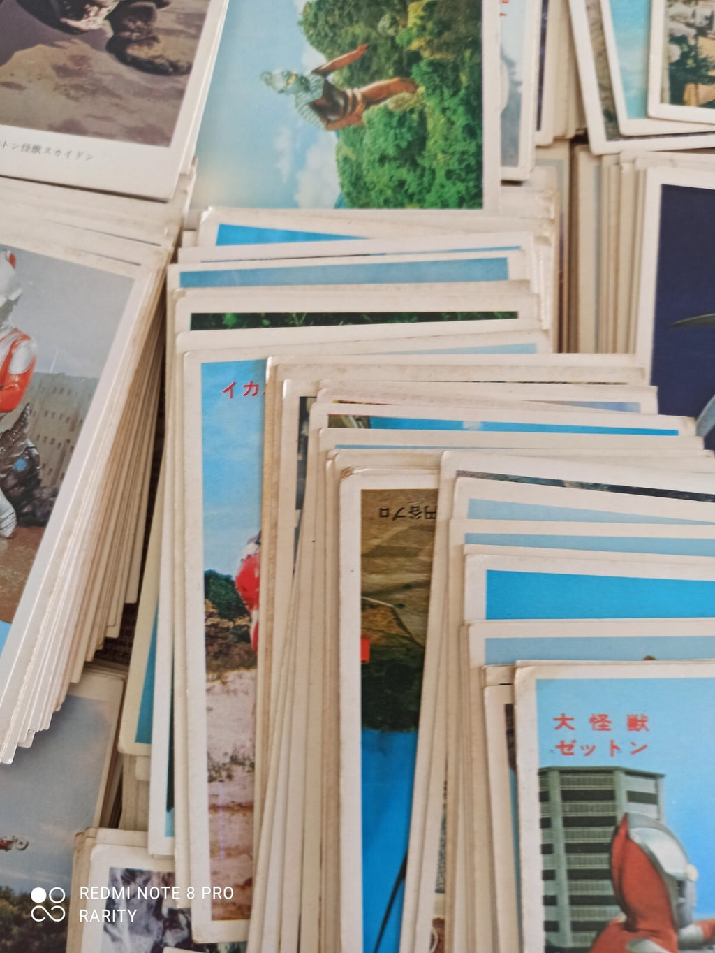 Cartes photos Ultraman Kaiju vintage, lot officiel, série japonaise, Tokusatsu