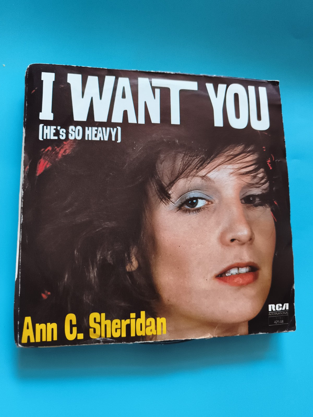 Vinyle 45 tours Ann C. Sheridan I Want You RCA pochette originale