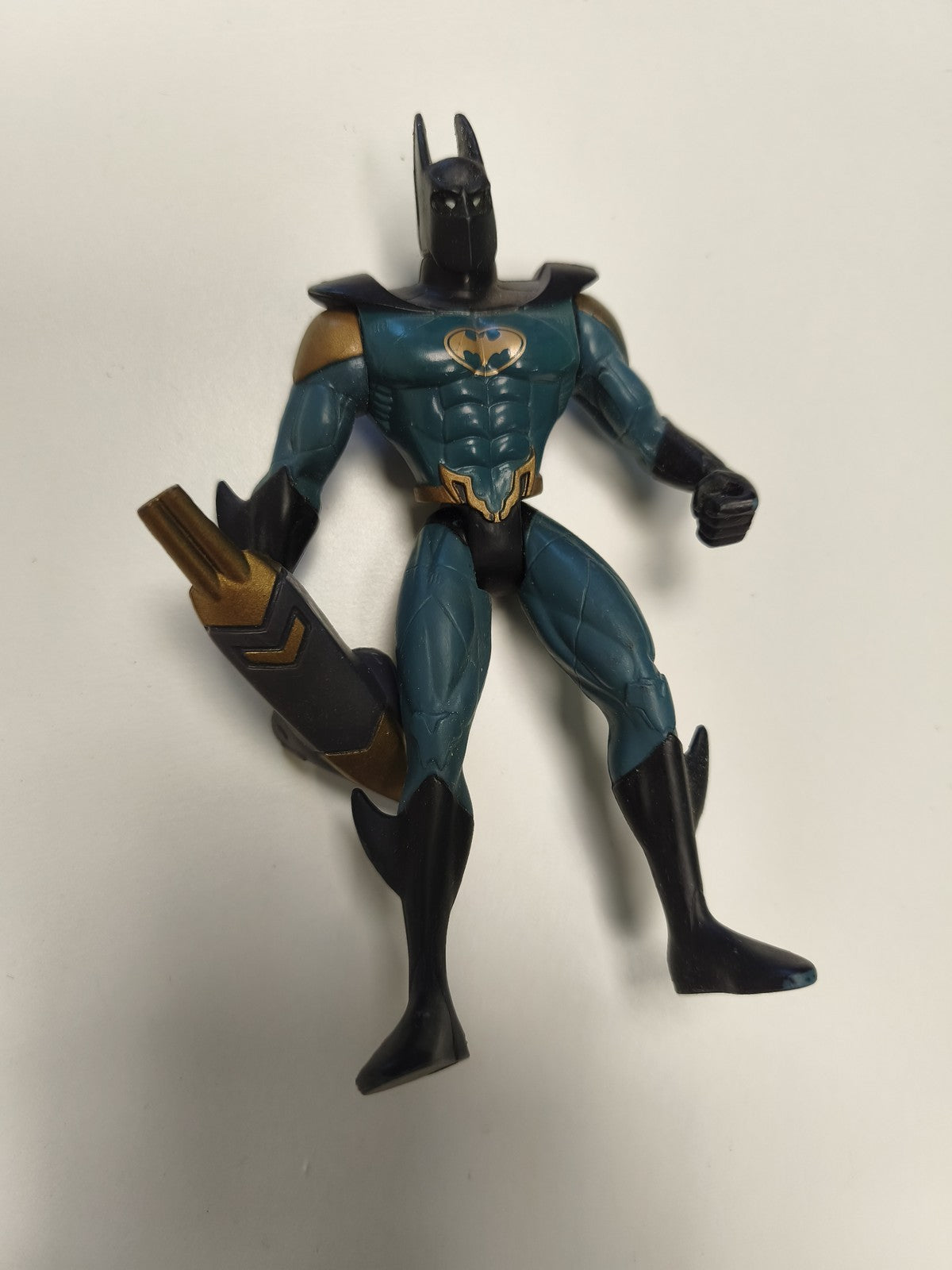 Figurine Batman rétro ancienne, jouet vintage collection DC Comics, objet de col