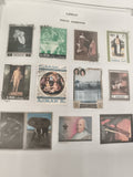 Timbres poste aérienne Ajman thématiques oblitérés lot philatélie